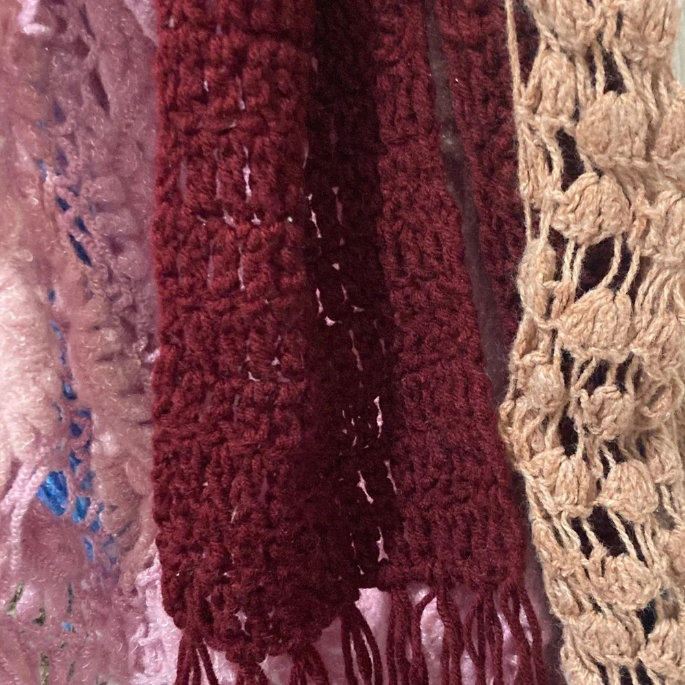 6 Handmade Cool‎ Colorful Scarves Deal